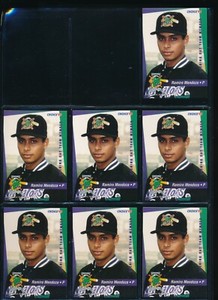 lot (7) 1995 Choice #18 Ramiro Mendoza Norwich Navigators (DL55) SWSW6