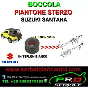 Suzuki Santana VSE SJ410 413 Boccola Piantone canna Sterzo 24 mm foro interno - Foto 1 di 1