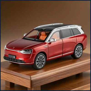 1:24 AITO M9 SUV New Energy Diecast Car Model High Simulation Sound Light Gift - Picture 1 of 27