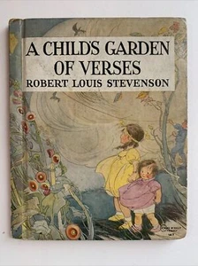 A Child’s Garden of Verses Book by Robert Louis Stevenson 1954 Rand McNally - Picture 1 of 5