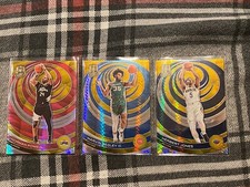 2022/23 Panini Spectra Basketball : GOLD Prizm 3 Card Lot : #d to 10 SSP SP