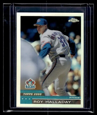 2000 Topps Chrome Refractor #186 Roy Halladay Blue Jays HOF - Image 1 of 2