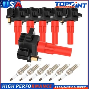 Kit de 6 bobinas de encendido y bujías para Subaru Outback 2005-2009 3,0 L H6 UF287 - Imagen 1 de 8