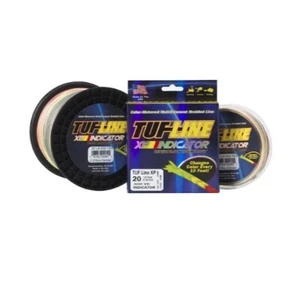 Indicador TUF-Line XP 40 lb prueba 600 yardas trenza rojo amarillo verde línea de pesca - Imagen 1 de 2