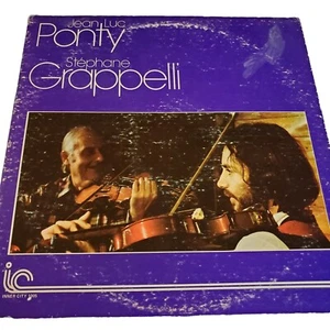 Jean Luc Ponty Stephane Grappelli 12" Vinyl Record 33 RPM 1976 Jazz Fusion - Picture 1 of 7