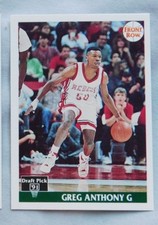 1991 Front Row Draft Pick Basketball Card  : Pick one