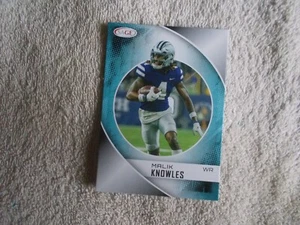 Sage: USA College Football 23 "MALIK KNOWLES" #161 Kansas St Trading Card n46 - Bild 1 von 2