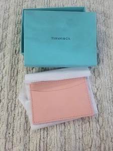 Tiffany & Co Card Case Pink . - Picture 1 of 6