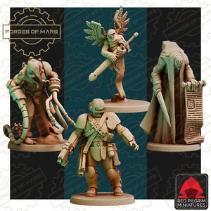 Imperial Citizens - Inquisitorial Retinue Set #4 (x4) - Bild 1 von 5