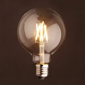LED XL round filament bulb dimmable E27 4W - Picture 1 of 1