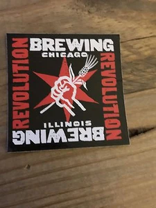 5 pegatinas de elaboración de cerveza Revolution - Imagen 1 de 1