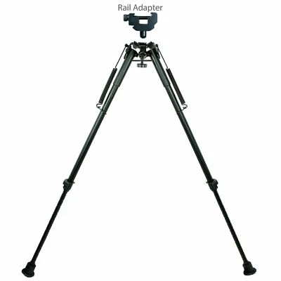 WEST LAKE TACTICAL 13" to 23" Hunting Rifle Bipod Sling Swivel Mount with Picatinny Rail Adapter