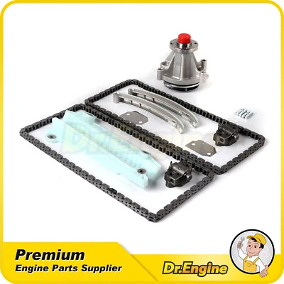 Kit de cadena de distribución bomba de agua compatible con 03-11 Ford F150 E150 Mercury Grand Marquis 4,6 L Foto 1 de 4