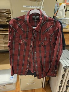 Cody James Authentic Western Shirt Long Sleeve Pearl Snap Cowboy - Picture 1 of 4