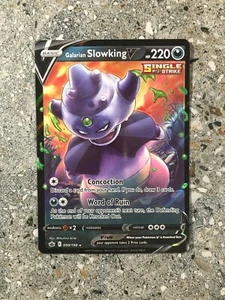 Pokemon TCG Galarian Slowking V 099/198 Chilling Reign Ultra Rare Holo MINT - Bild 1 von 4