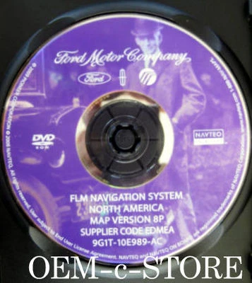 06 07 Ford 500 / Freestyle NaviDVD Map 8P OEM - Image 1 of 3