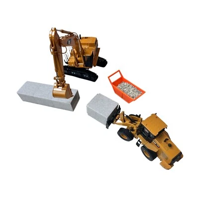 Caja de hormigón prefabricado Culvert escala modelo 1/50 juego de 4 piezas Foto 1 de 4