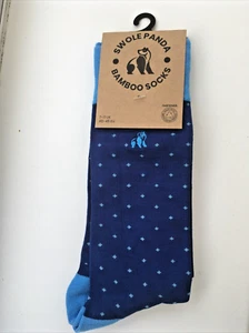 Bambú para hombre 'Spotted Sky' talla 7-11 Reino Unido (UE 40-45) NUEVO CON ETIQUETAS de Swole Panda - Imagen 1 de 7