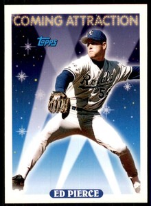 1993 Topps #803 Eddie Pierce  RC Rookie Royals 