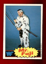 1985 O-Pee-Chee WWF #17 Mr. Fuji RC NMMT