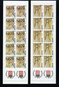 MONACO   MNH   1660-60A    St Nicolas Place  Rue des Spelugues Bklts   MO727 - Picture 1 of 1
