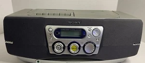 Sony CFD-S40CP Tragbares Radio CD Kassettenspieler Ghettoblaster GETESTET - FUNKTIONIERT - Bild 1 von 8