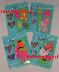 WEE LIL LITTLE MISS NRFB Complete MOC Doll Clothes Range Set 1990 Mattel FASHION - Bild 1 von 2