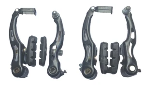 Juego V-Brakes Bicicleta Bicicleta Montaña BMX Negro - Imagen 1 de 2