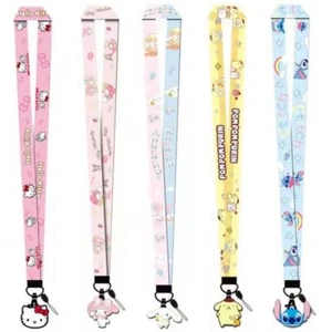 Cordino hellokittys My Melody Cinnamoroll ciondolo corda chiave card set cordino - Foto 1 di 61