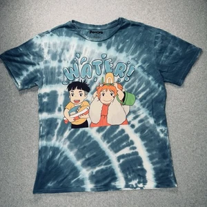 Her Universe Ponyo Tie Dye Unisex T-Shirt Unisex Size Large Anime 2008 Ghibli - Picture 1 of 10