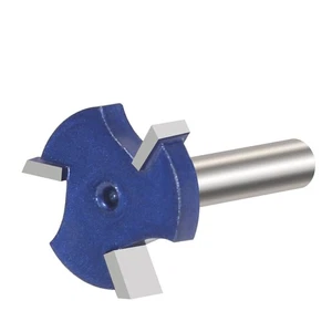 3 Edge T-Slot Router Bit 6.35mm Shank Woodworking Slotting Tool Milling Cutter - Picture 1 of 6
