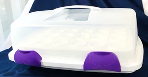 Wilton Ultimate 3-in-1 Cupcake Muffin Kuchen Caddy/verschließbarer abgedeckter Träger - Bild 1 von 8