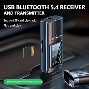 USB Bluetooth 5.4 Ricevitore e Trasmettitore Supporti Plug & Play per TV, - Foto 1 di 13