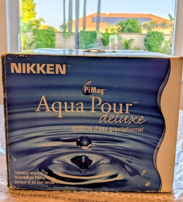 Sistema de filtración de agua por gravedad Nikken PiMag Aqua Pour Deluxe usado Foto 1 de 4