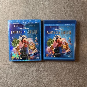 Walt Disney Fantasia 2000 - 4 Disc Blu-Ray + DVD Special Edition + Inserts - Picture 1 of 7