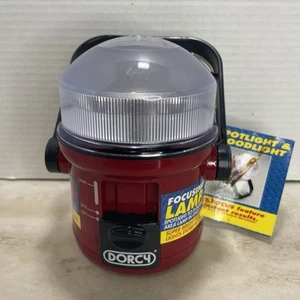 NOS Dorcy Model 41-1015 Dual Spotlight Floodlight Lamp w/ Kickstand Camping - Picture 1 of 9