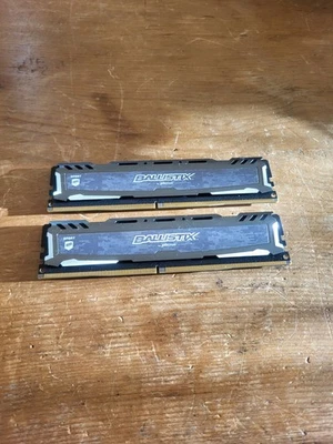 Ballistix by Micron 8GB (2×4GB) DDR4 2666MHz Kit –High-Performance Gaming Memory - Image 1 of 4