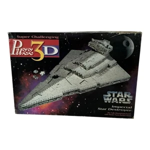 Puzz-3D Star Wars Imperial Star Destroyer puzzle 3D vintage '96 completo (scatola aperta) - Foto 1 di 9