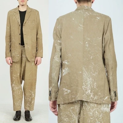 Uma Wang Suit Unisex Jacket Pants Linen Blend Size M/L Excellent Condition - Image 1 of 4