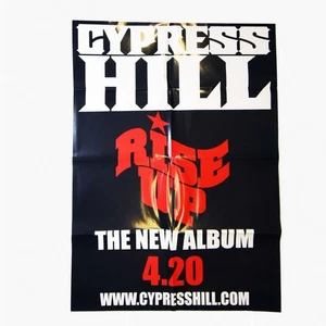 2010 Cypress Hill "Rise Up" Promotional Wheat Paste Poster Rare Folded 24" x 36" - Picture 1 of 1
