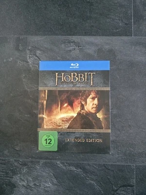 Der Hobbit - Die Spielfilm Trilogie Extended Edition # 9-BLU-RAY- ( NEU ) - Bild 1 von 4