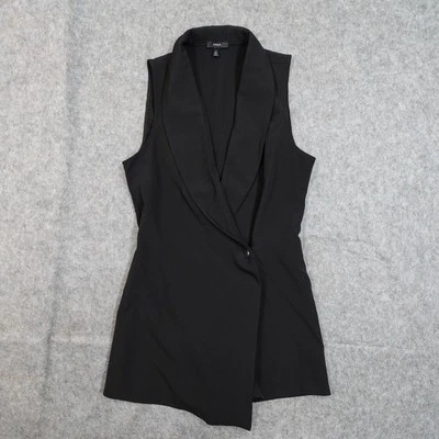 Macacão Drew Feminino Pequeno Play Suit Decote V Gola Preta - Imagem 1 de 4