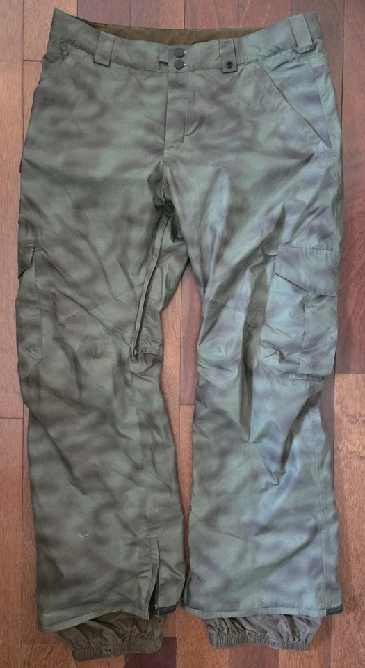 Pantalones cargo de snowboard Burton DryRide vintage para hombre XL camuflaje militar Foto 1 de 4