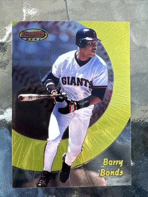 1998 Bowman's Best - Barry Bonds #3 - Image 1 of 2