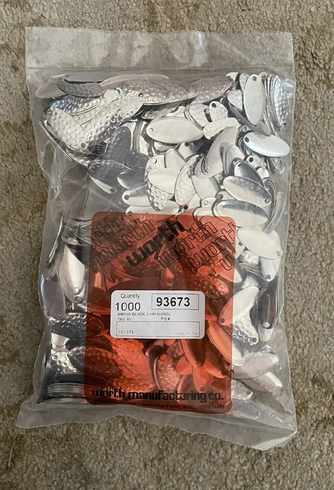 1000 Worth Swing Blade SZ3 HM Nickel 93673 - Image 1 of 1