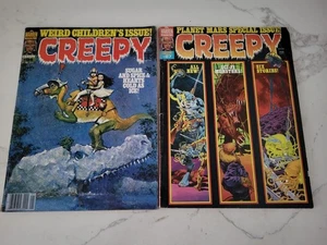 CREEPY MAGAZINE #87 - 1977 + CREEPY #94 - 1978 VG+ Condition! - Picture 1 of 11