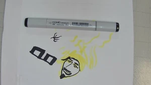 Copic Sketch Marker Black 100 Refillable Dual Tip Copic - Picture 1 of 1