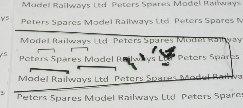 Dapol 115899 43xx Mogul OO Gauge Handrail Set BR Green - Image 1 of 1