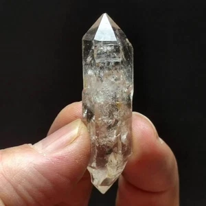 14g Skelett Kristall Quarz Doppelabschluss Heilstein Probe 2665 - Bild 1 von 9