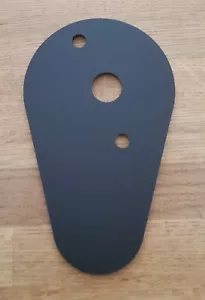 Systemdek IIX Laser Cut Matt Black Acrylic Rega Single Mount Armboard - Picture 1 of 2